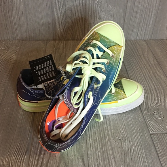 Converse Pigalle X Chuck 70 Low 'Lightning Storm' - Picture 1 of 9